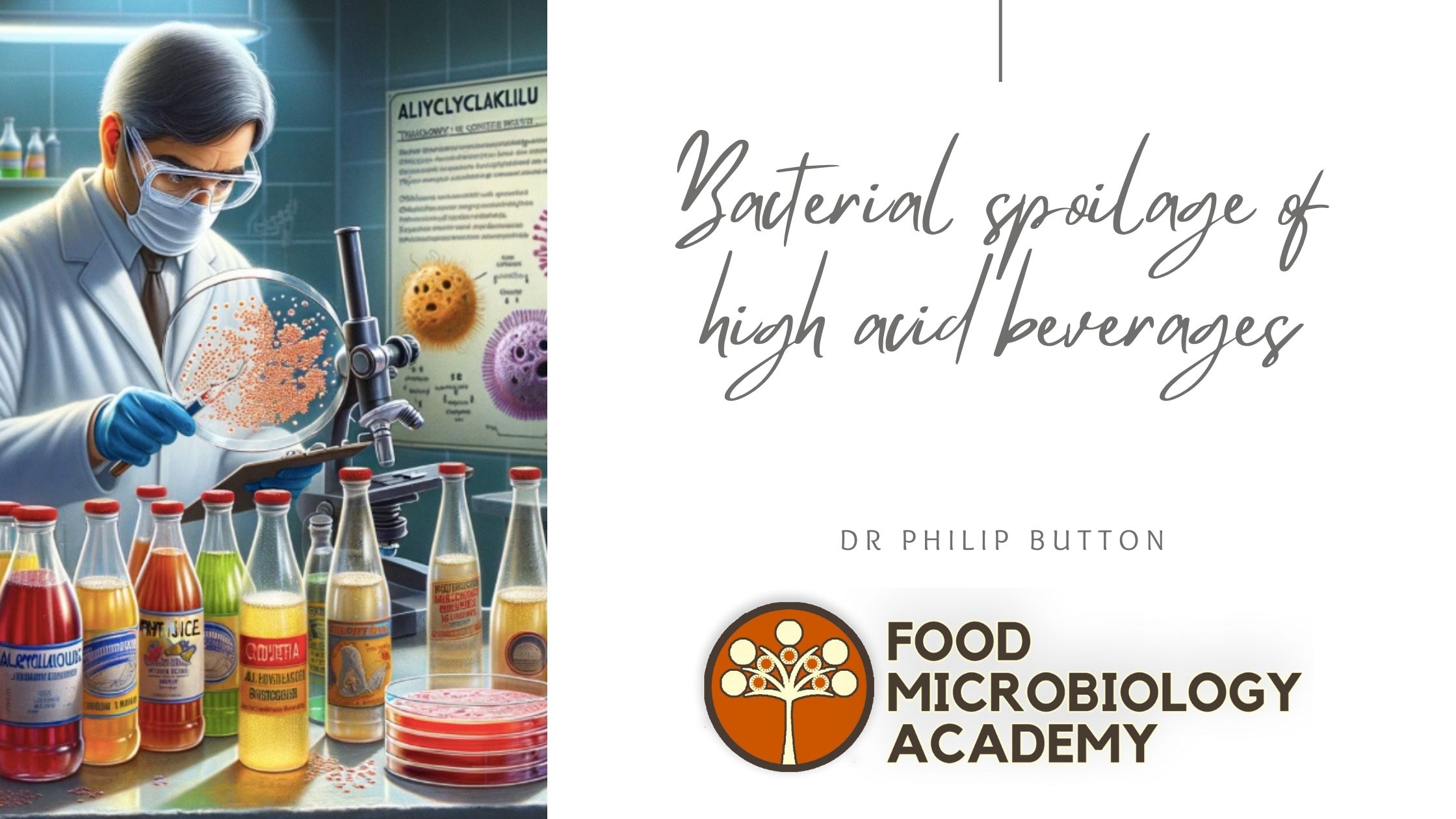 Bacterial spoilage of high-acid beverages