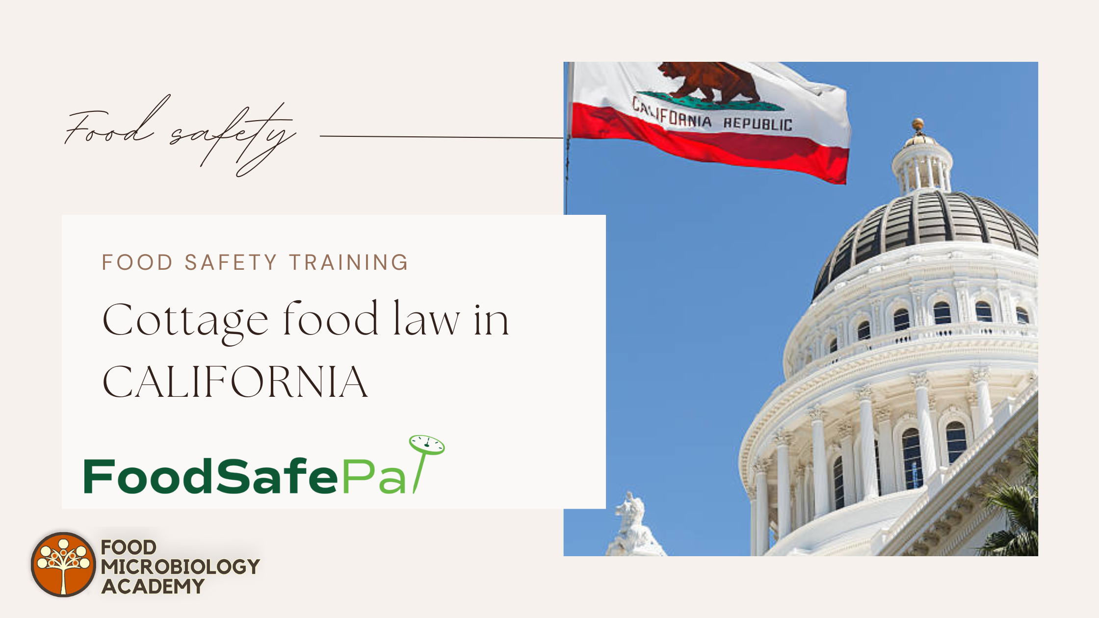 California Cottage Food Law: Food Safety Training Requirements
