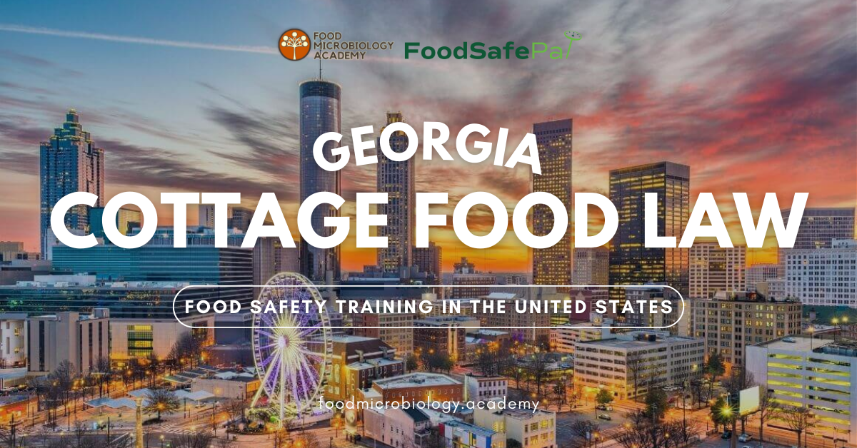 Cottage Food Law in the USA State of Georgia