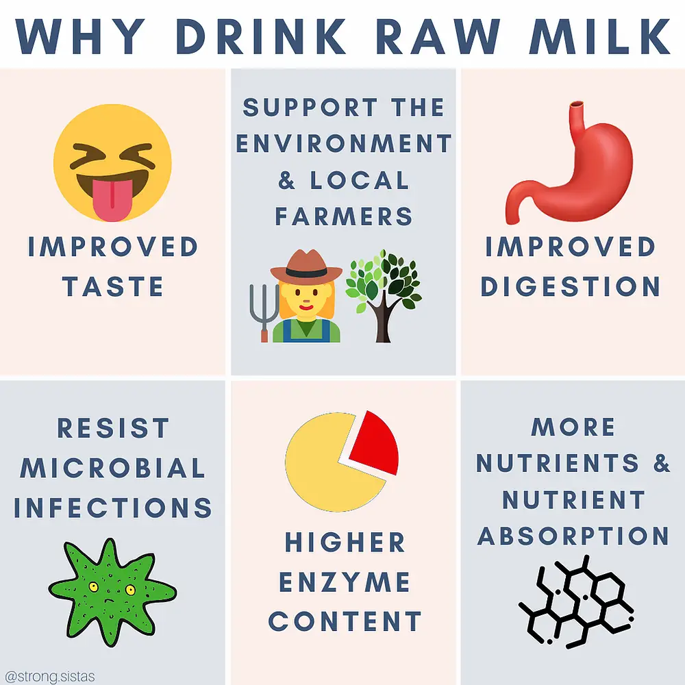 Why Drink Raw Dairy? Benefits of & Nutrients in Raw Dairy